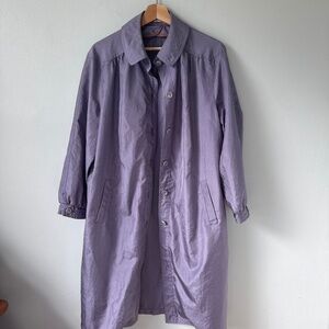 Wearing good health duckwear by Misty Harbor trench